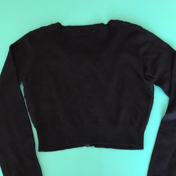 ONLY cute black cropped cardigan - Picture 6 of 9